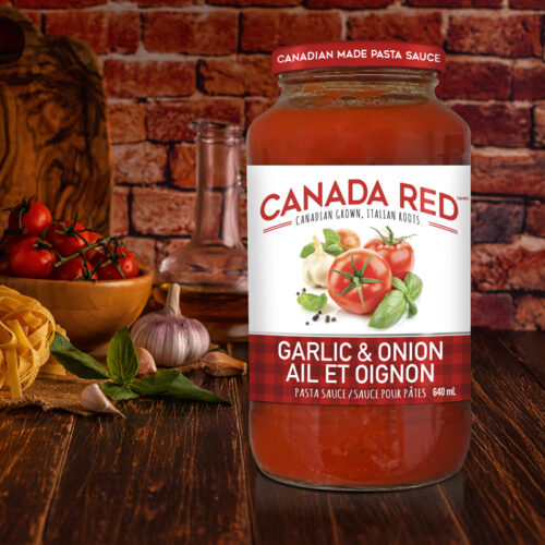 Canada Red Garlic & Onion Pasta Sauce