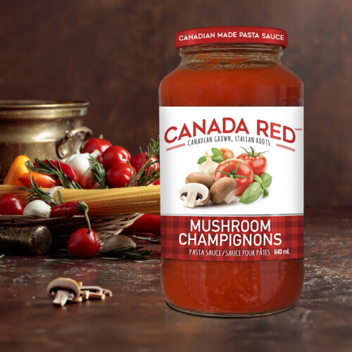 Canada Red Mushroom Pasta Sauce